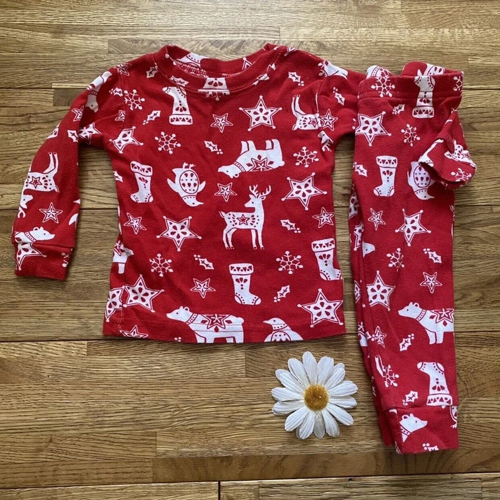 Carter's‎ Christmas Pajamas Size 6 Months